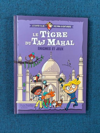 Livre McDo Le tigre du Taj Mahal