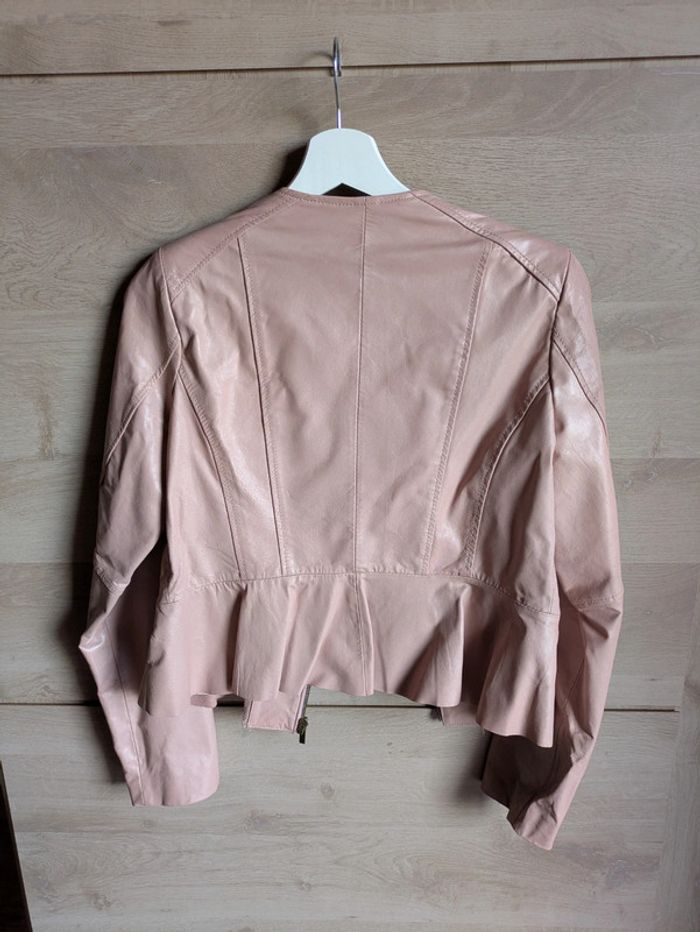 Veste en cuir Mademoiselle R La redoute - photo numéro 2