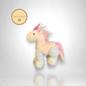 Peluche Licorne rose et bleu Animal Alley A662