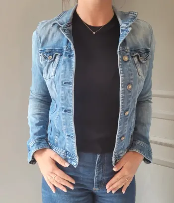 Veste en jean femme taille XS taille 36