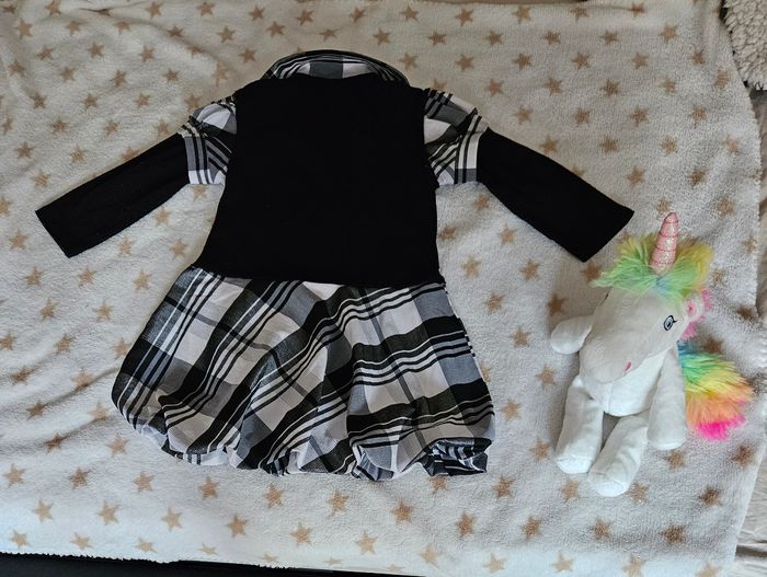Robe fille manches longue taille 1 an et demi 2 ans - photo numéro 3