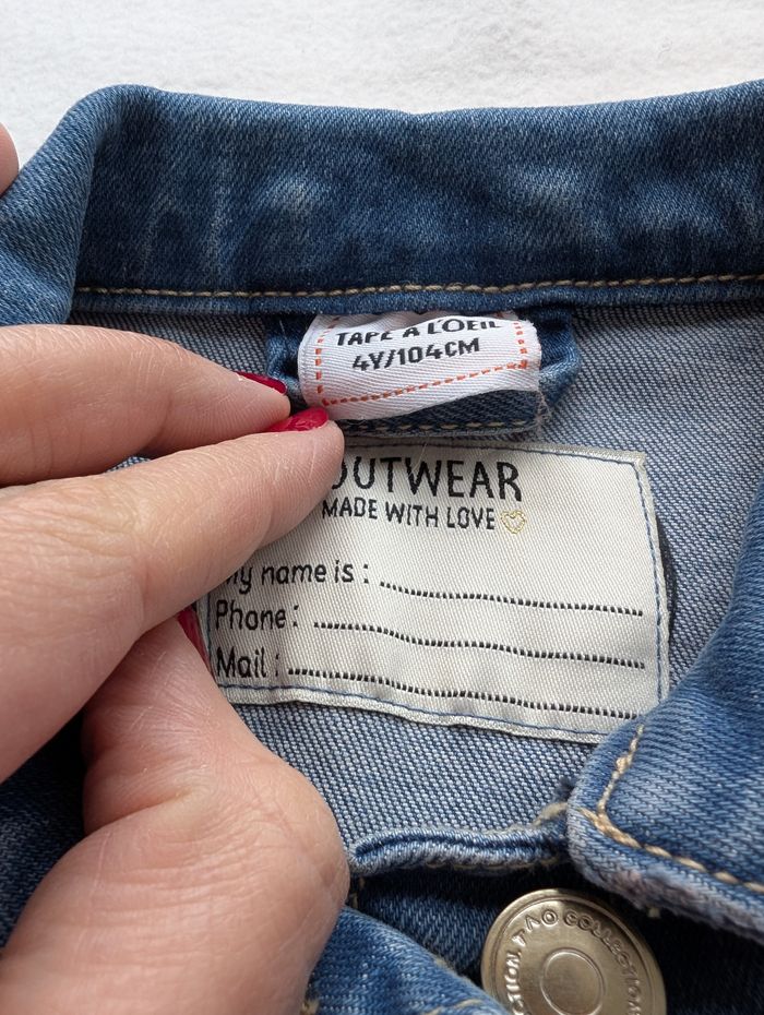 Veste en jeans - 4A - Tape à l'oeil - photo numéro 4