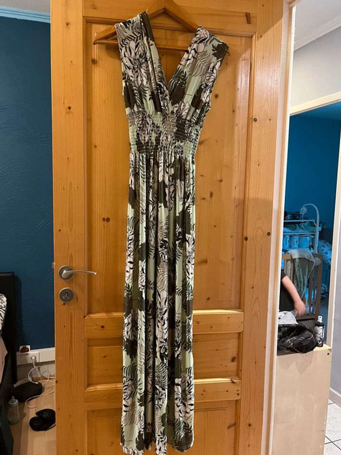 Robe longue à fleurs S/M