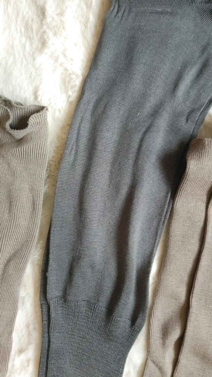 Lot de 6 chaussettes hautes en fil d'écosse - photo numéro 9