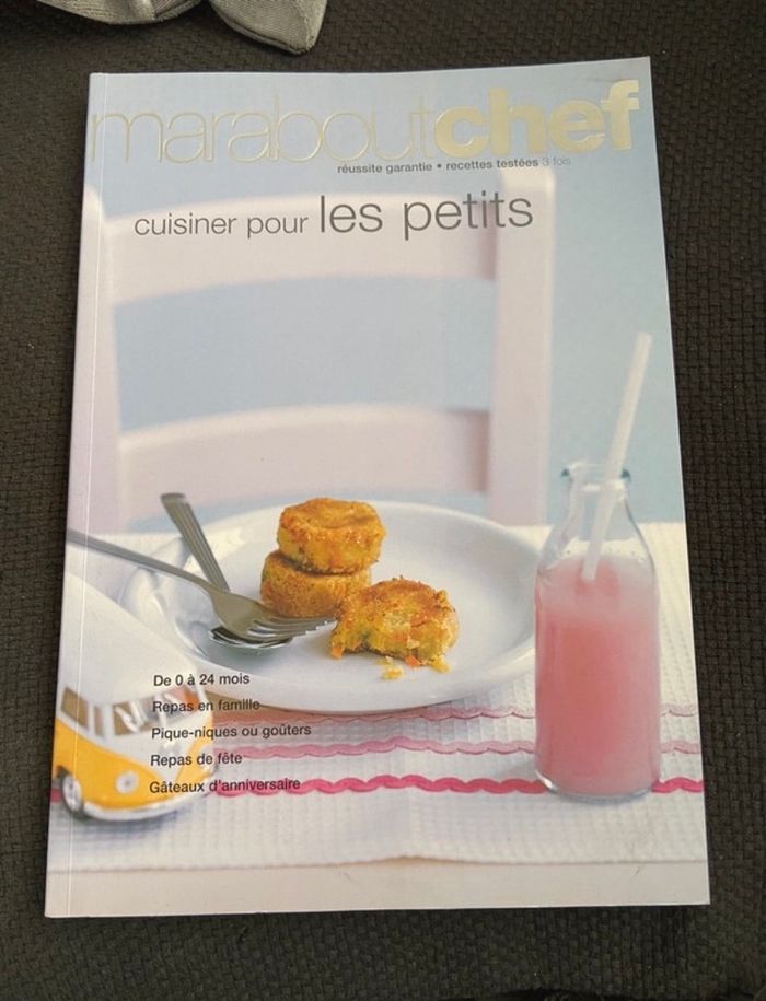 Livre Recettes cuisiner pour les petits bébés