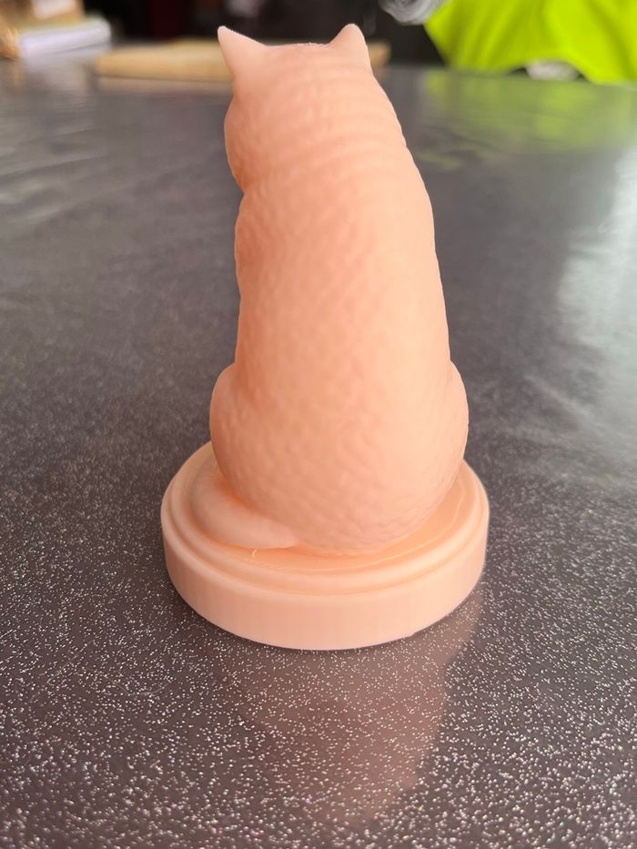 🐱 Figurine Chat Assis – Modèle original - photo numéro 5