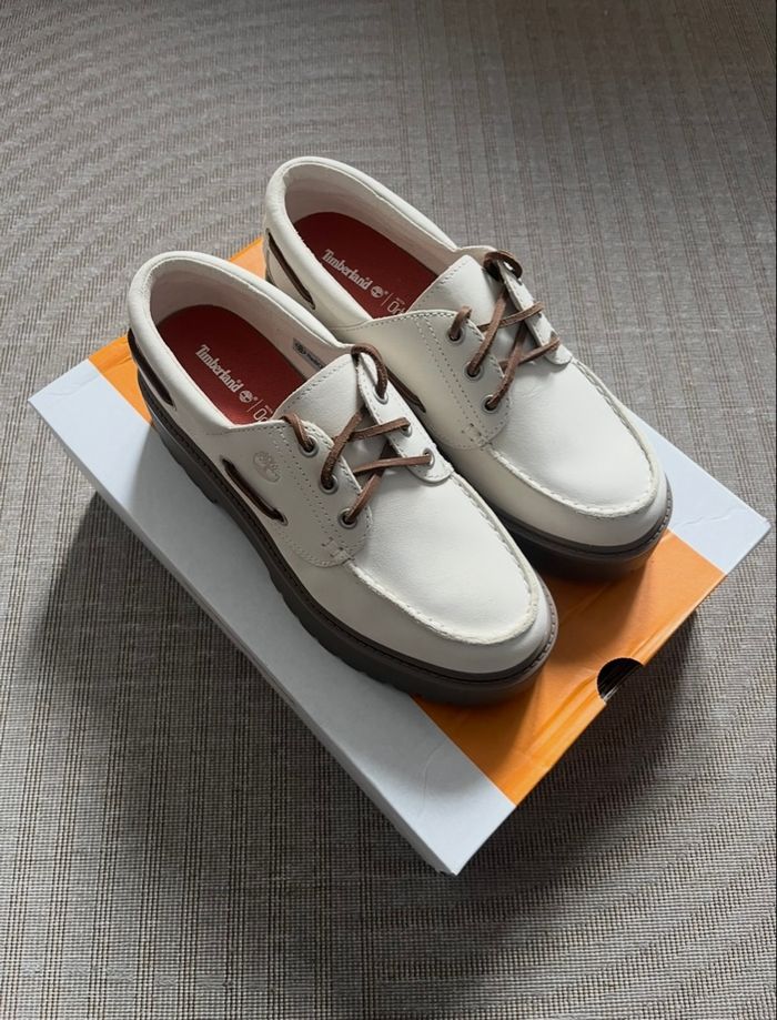 Mocassin Timberland Stone Street Cream 39.5 - photo numéro 2