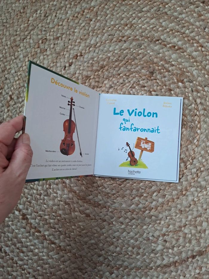 Livre enfant Le violon qui fanfaronnait de Katherine Pancol - photo numéro 4
