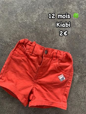 Short 🍀 12 mois 🍀 Kiabi