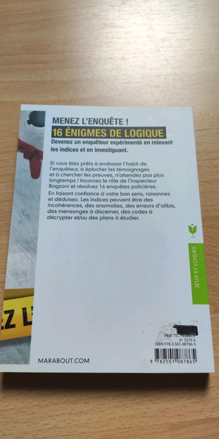 16 énigmes de logique - photo numéro 2