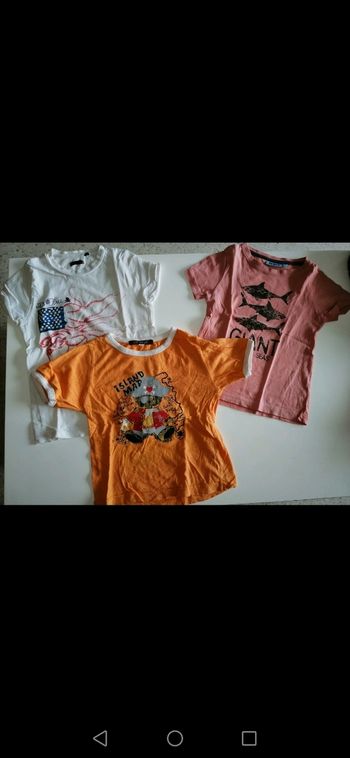 Lot de 3 t-shirts 4 ans