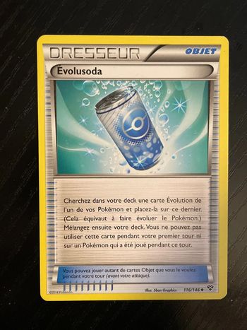 Carte Pokémon evolusoda 116/146