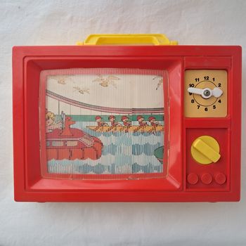 TV Télé musicale vintage bluebox année 1979