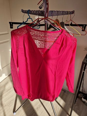 Haut fushia Nafnaf XS
