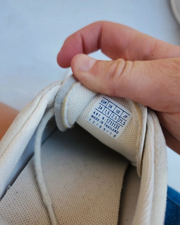 Chaussures à lacets le coq sportif taille 34 - photo numéro 5