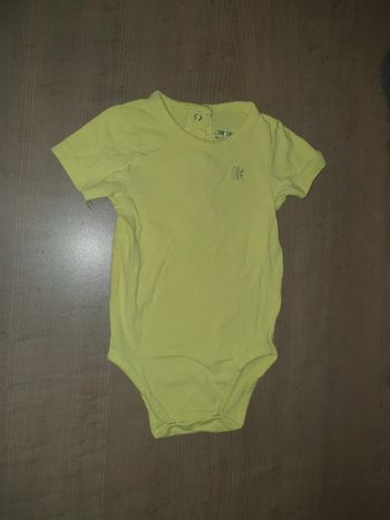 Body manches courtes 12mois