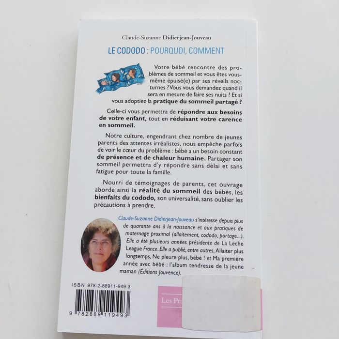 Livre - Le cododo : Pourquoi ? Comment ? - photo numéro 2