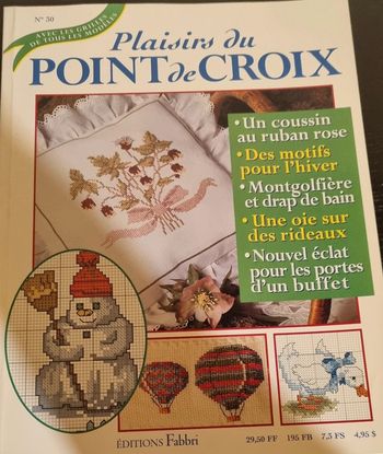 Plaisirs du point de croix n°30