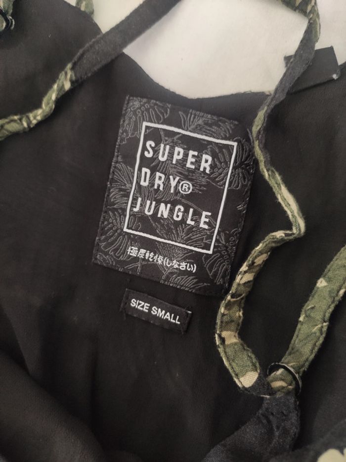 Belle combinaison Superdry "jungle" à bretelles S très bon état - photo numéro 6