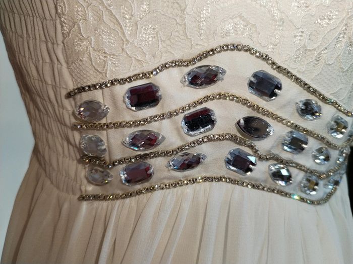 Robe blanche bustier taille L XL - photo numéro 5