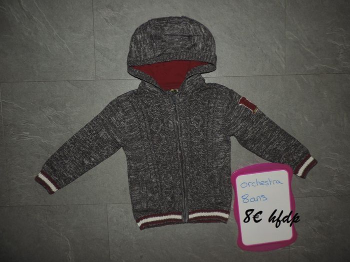 gilet orchestra taille 8 ans