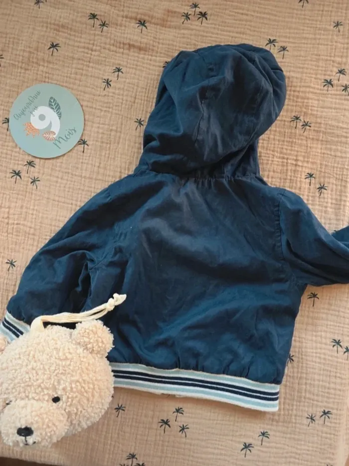 Veste à capuche bébé garçon KIABI 9 mois - photo numéro 7