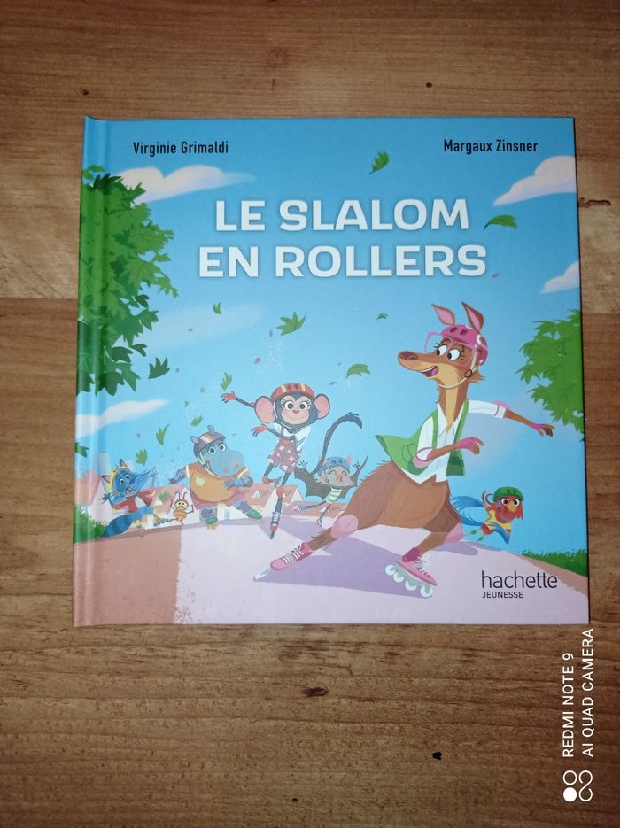 Livre album enfant Mac Do, Le slalom en rollers, Hachette Jeunesse