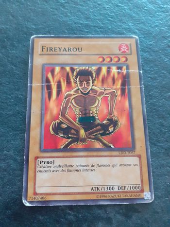 Carte Yu-Gi-Oh ! Fireyarou LDD-F067