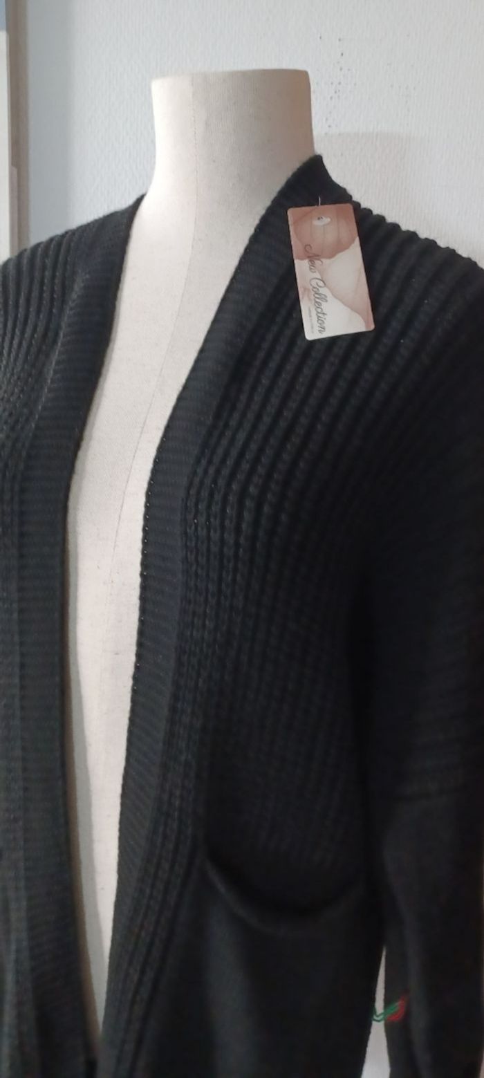 Très joli gilet long femme T U - photo numéro 2