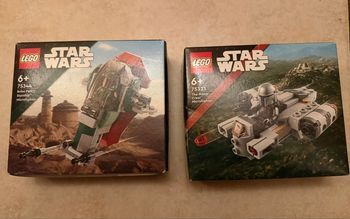 LEGO Star Wars microfighter : 75321  razor crest & 75344 Bobba Fett’s starship. Neuf