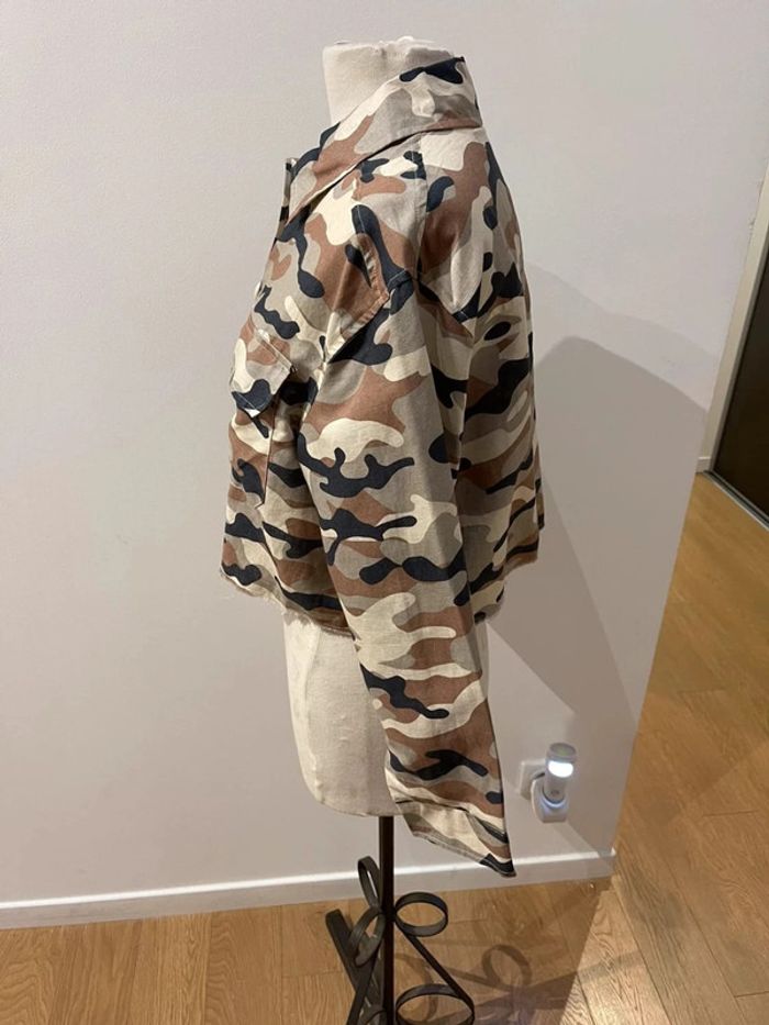 Superbe Veste army Zara 🌸 M 38 40 - photo numéro 4