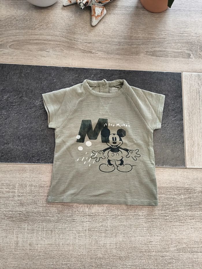 Tee-shirt garçon mc 18 mois Disney Mickey - photo numéro 2