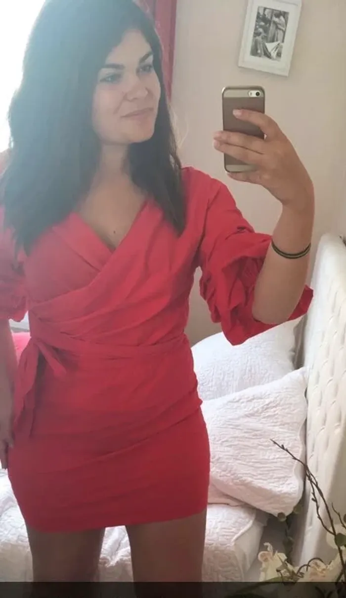 Robe rouge Zara