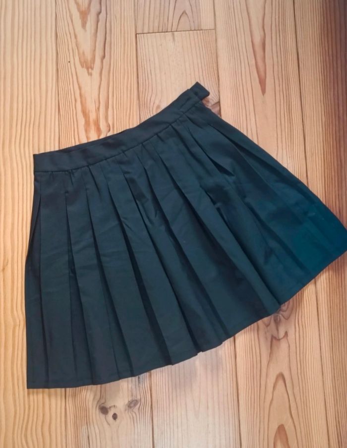 Jupe plissée noir Jennyfer