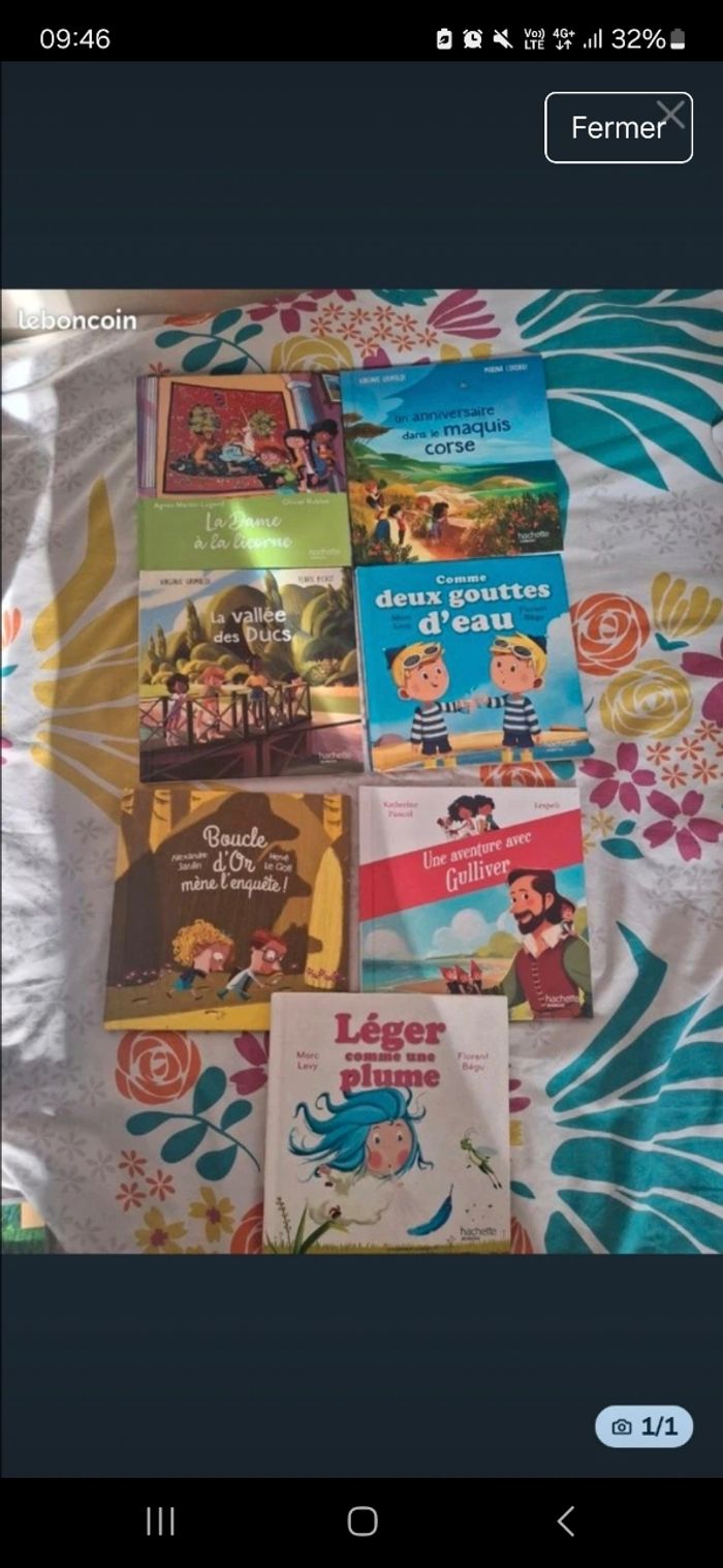 Livres enfants ( lot de 7)