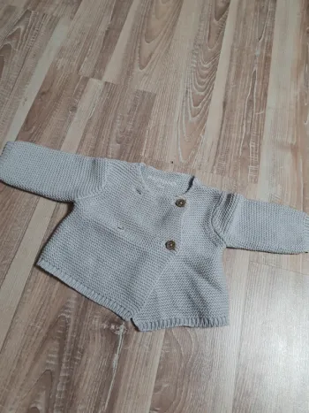 Gilet gris clair In Extenso 50 cm