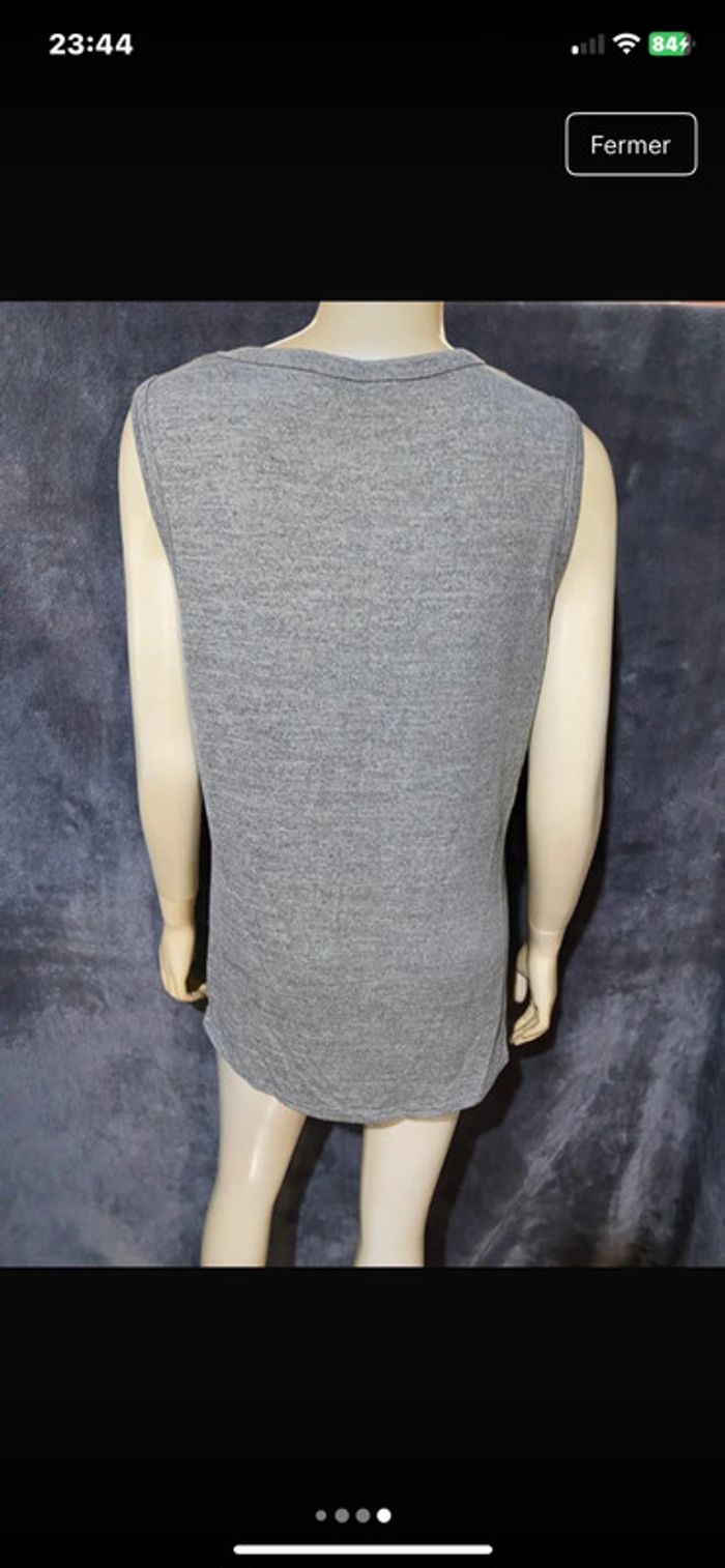 Haut  sans manches gris shein taille XL - photo numéro 2