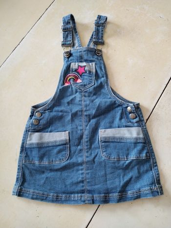 Robe salopette jeans