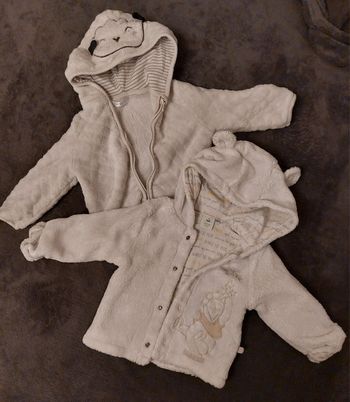 Lot 2 manteaux 3 mois
