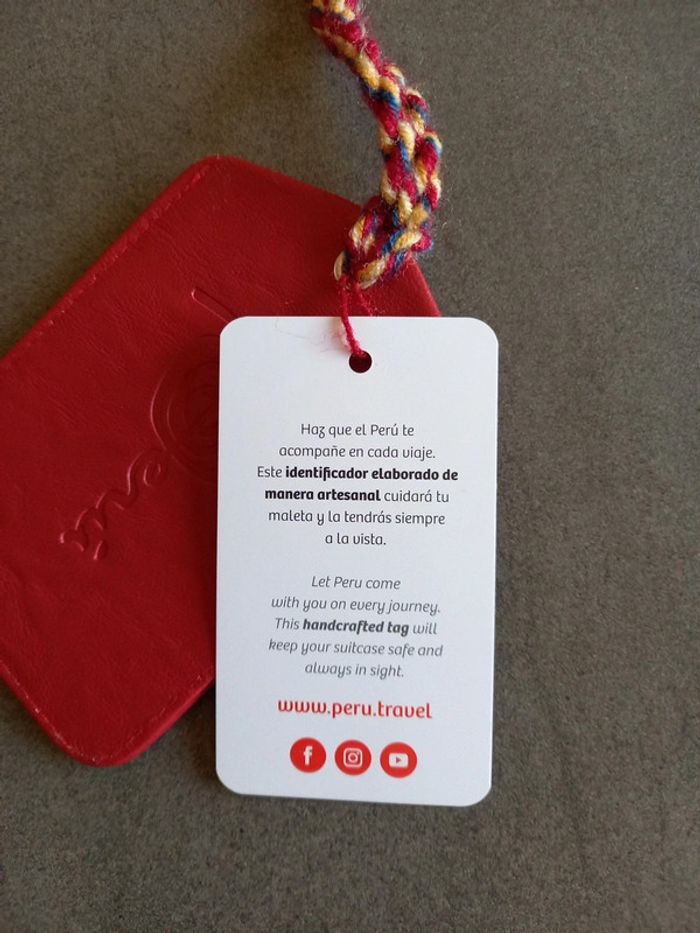 Porté étiquette bagages neuf - photo numéro 6