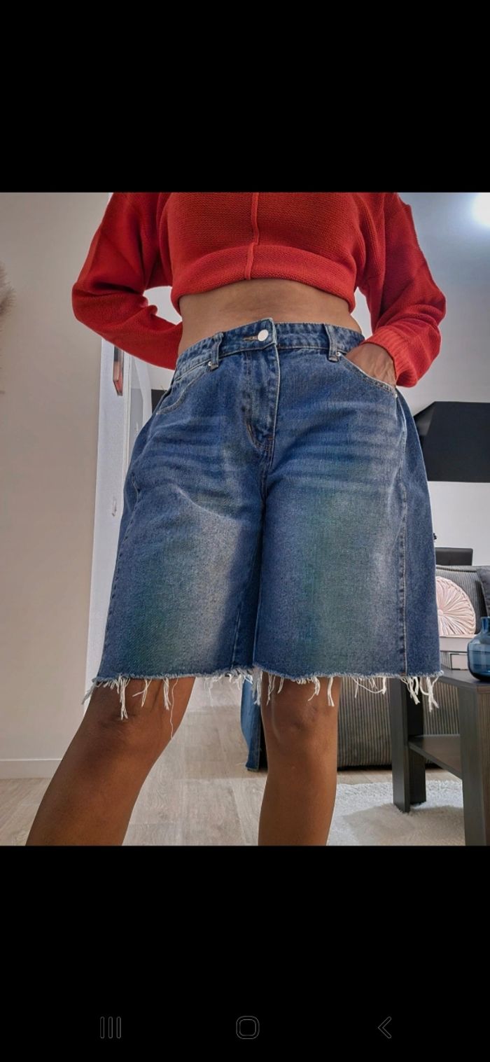 Bermuda  en jean