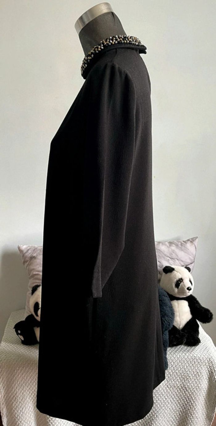 Très élégante robe droite noir Peacocks. - photo numéro 6