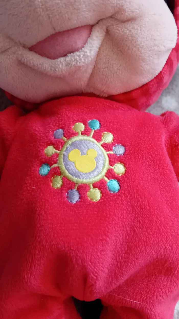 Peluche mickey en pyjama - photo numéro 2
