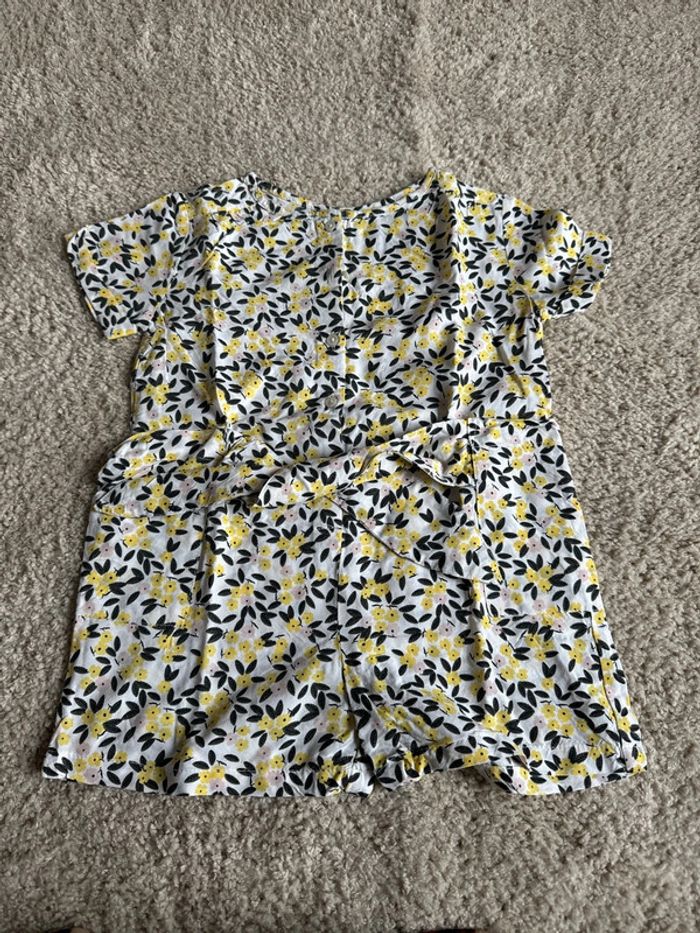 Combinaison short tape à l’œil fille 2ans