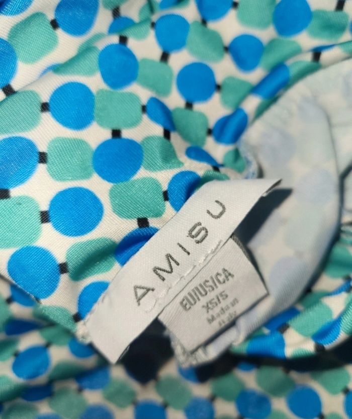 Pantalon imprimé motifs géométrique style vintage - photo numéro 3