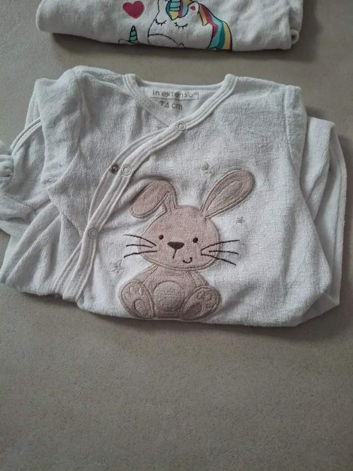 Lot de 4 pyjamas 12 mois - photo numéro 2