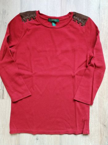 Tee-shirt côtelé Ralph Lauren Femme