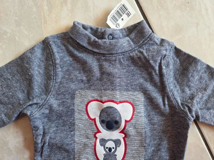 Tee-shirt neuf 3mois okaidi - photo numéro 3
