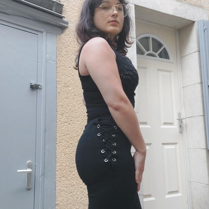 Magnifique top noir moulant pour taille S - photo numéro 3