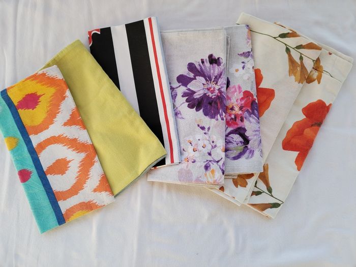 Taies d'oreiller coton 60 x 60 cm